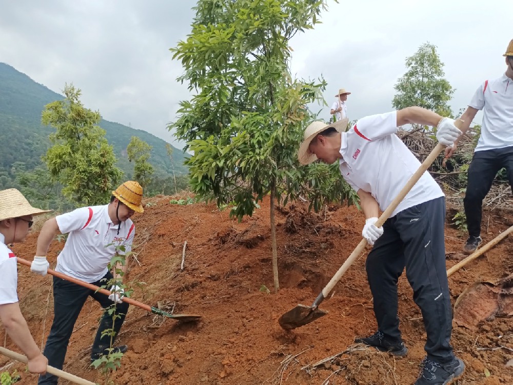 永安林業(yè)舉行2022年國土綠化春風(fēng)行動暨 增林擴綠春季義務(wù)植樹活動
