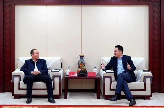 余紅輝會見福建省政協(xié)副主席、三明市委書記黃如欣