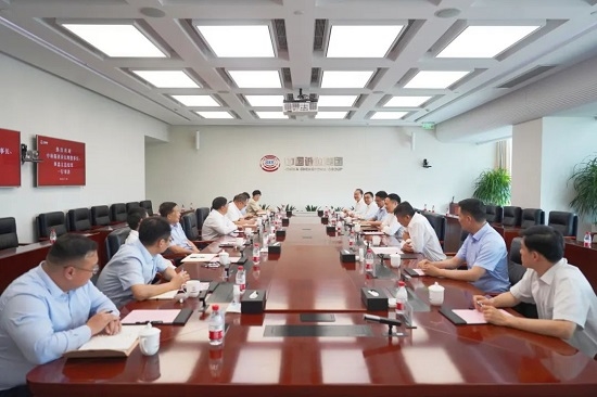 余紅輝拜訪中國誠通集團(tuán)黨委書記、董事長朱碧新