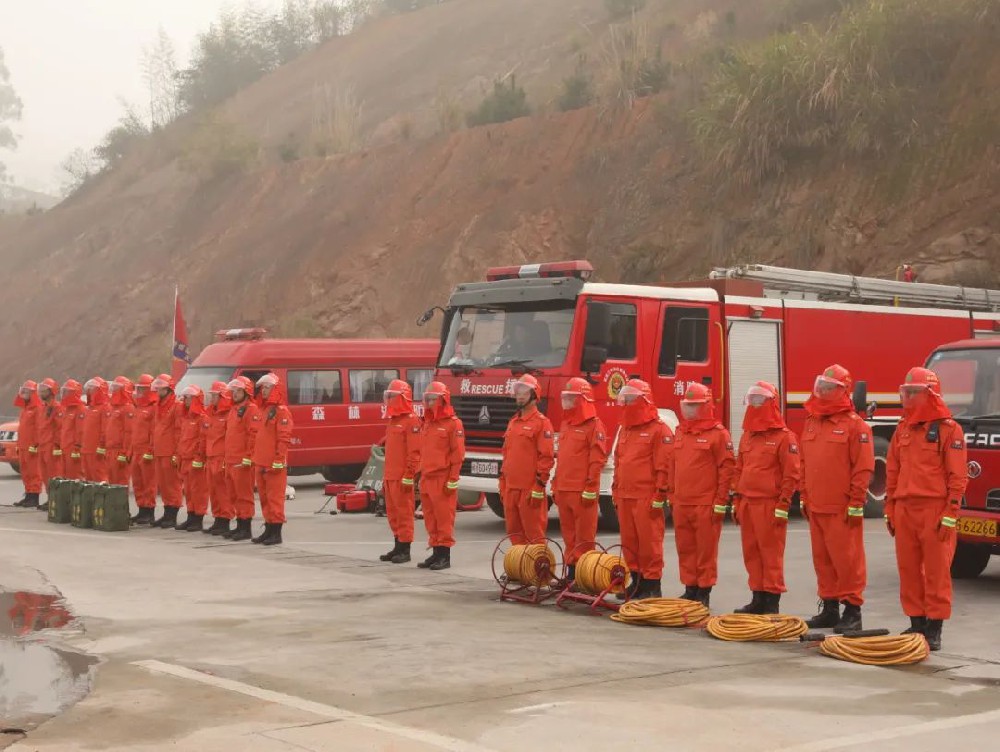 永安林業(yè)開展森林防滅火演練