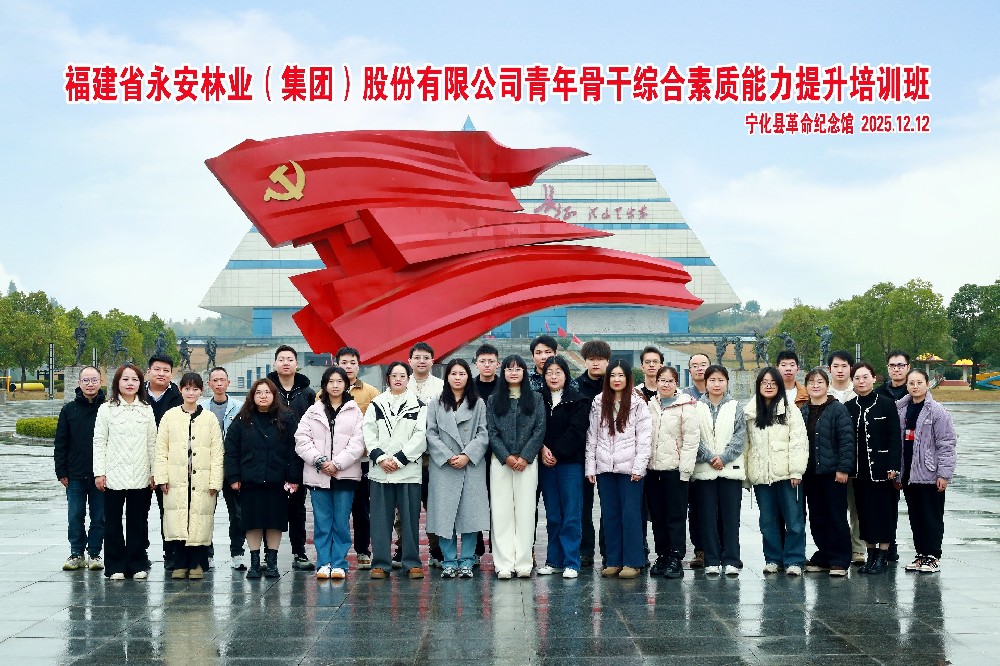 傳承紅色基因 鍛造骨干力量 ——永安林業(yè)2025年青年骨干綜合素質(zhì)能力提升培訓(xùn)班圓滿舉辦